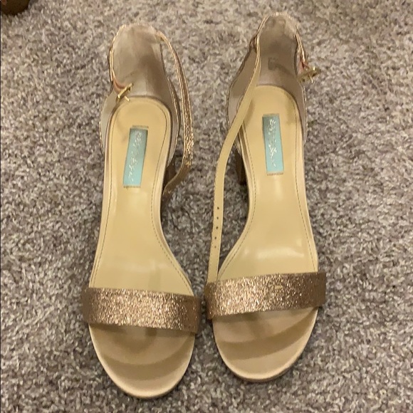 Sparkly sandal heels - Picture 3 of 3